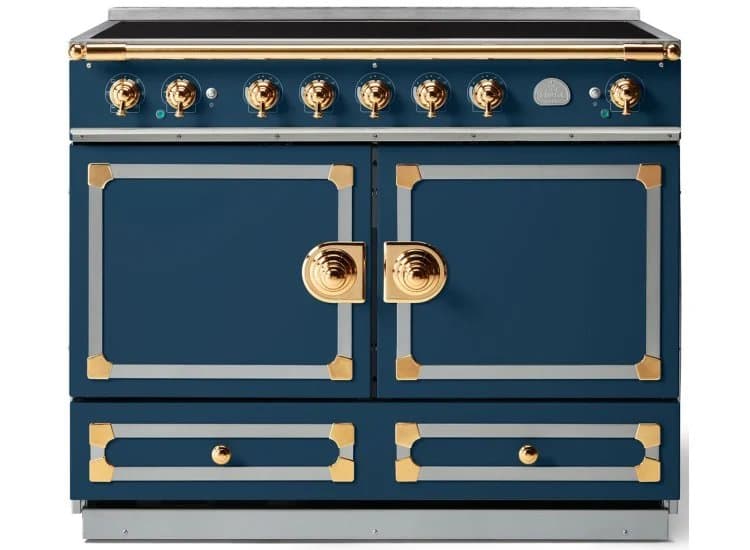 La Cornue CornuFe 110 43 In. Wintersky With Polished Brass Accents Induction Range - C1HF-I