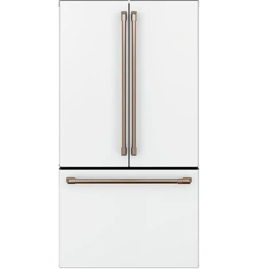 Cafe Cafe 23.1 Cu. Ft. French Door Refrigerator 36" Matte White