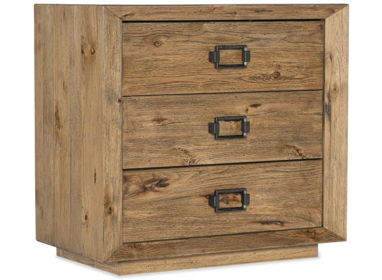 Hooker Furniture Bedroom Big Sky Three Drawer Nightstand