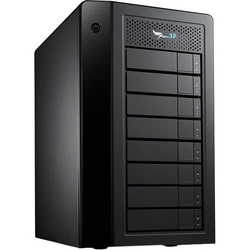 Promise Technology Pegasus32 R8 96TB 8-Bay Thunderbolt 3 RAID Array (8 x 12TB)