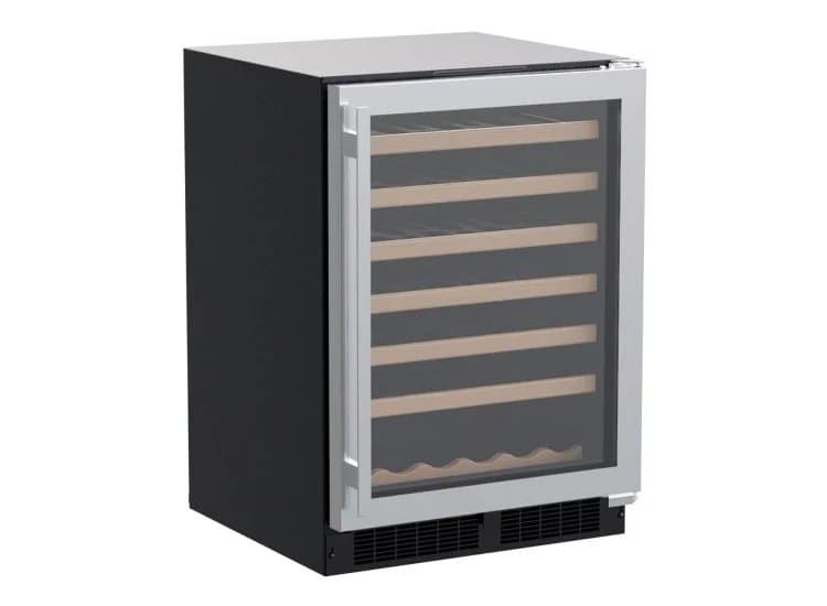 Marvel Classic 5.3 Cu. Ft. Wine Refrigerator 24-Inch Wide, Stainless Frame-MLWC124SG01A