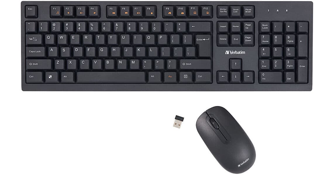 Verbatim Wireless Keyboard and Mouse