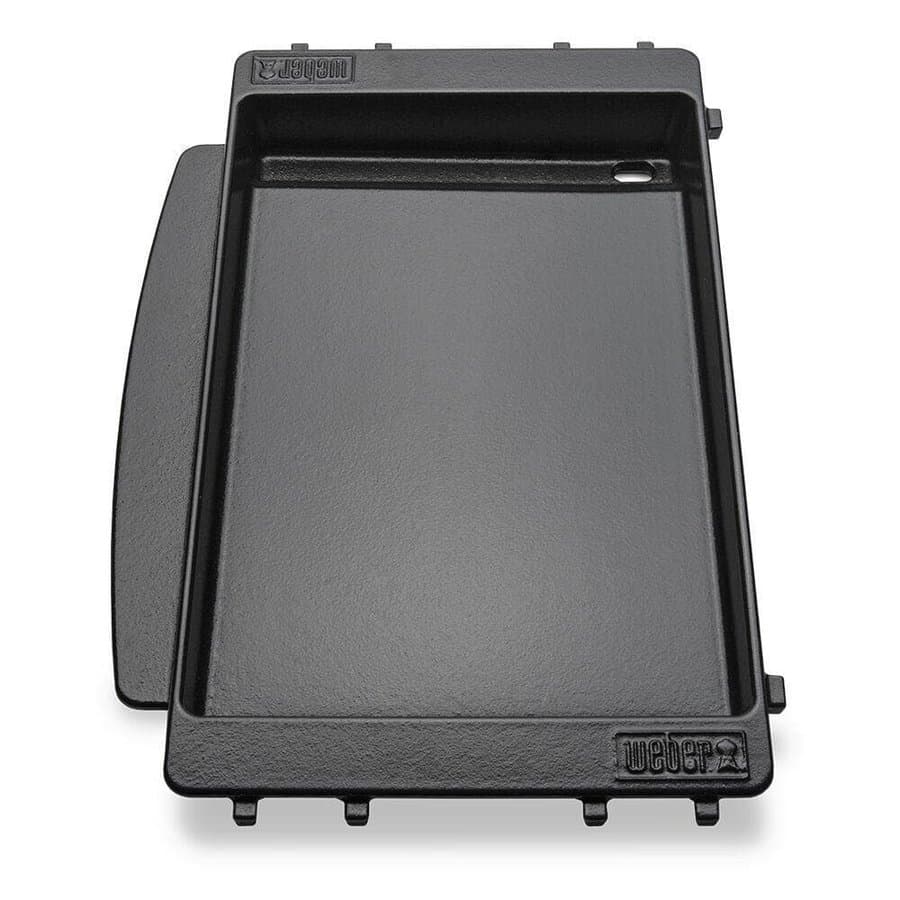 Porcelain-enameled Cast-Iron Griddle Insert Compatible with Small and Large Spirit Grills