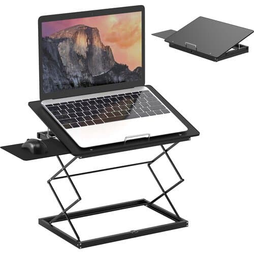 Uncaged Ergonomics Adjustable Metal Laptop Desk
