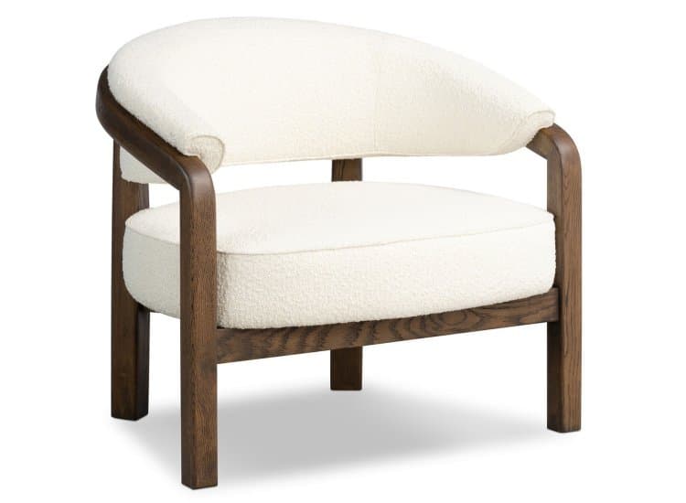 Four Hands Marci Chair, Altro Snow Fabric