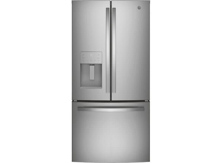 GE 17.5 Cu. Ft. French Door Refrigerator 33" Stainless Steel