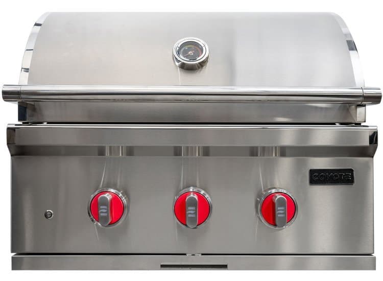 Coyote Knob For Gas Grill, Red