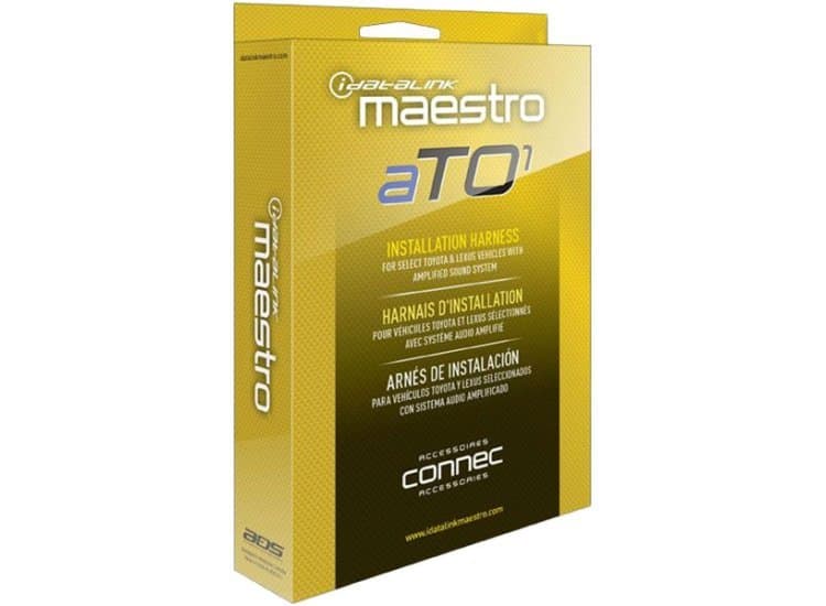 iDatalink Maestro ATO1 Plug And Play T-Harness For Select Toyota & Lexus Vehicles With Premium Sound System 2008-2021