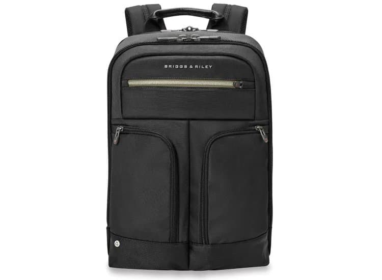Briggs & Riley Slim Expandable Backpack, Black
