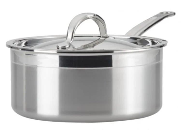Hestan ProBond 3 Qt. Forged Stainless Steel Saucepan With Lid