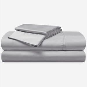 BEDGEAR Hyper-Cotton Performance Twin XL Size Sheet Set-Light Grey