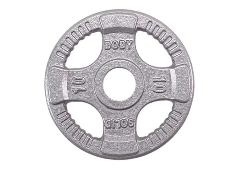 Body-Solid 10 lb Steel Grip Olympic Plate (Each)