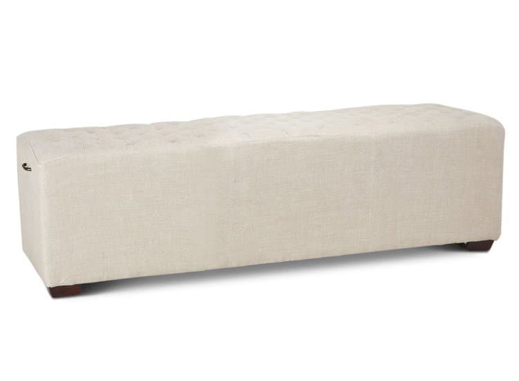 Home Trends & Design D'Orsay 58" Linen Bench