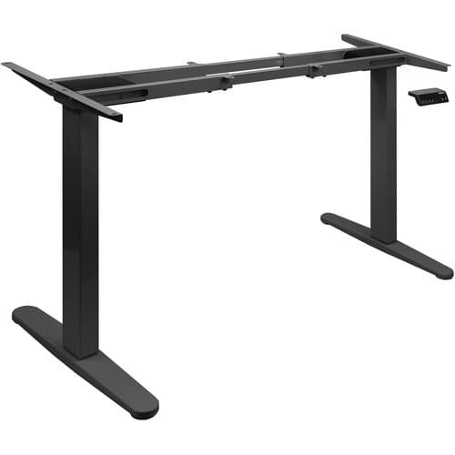Mount-It! Electric Standing Desk Base with Dual Motors (Black)