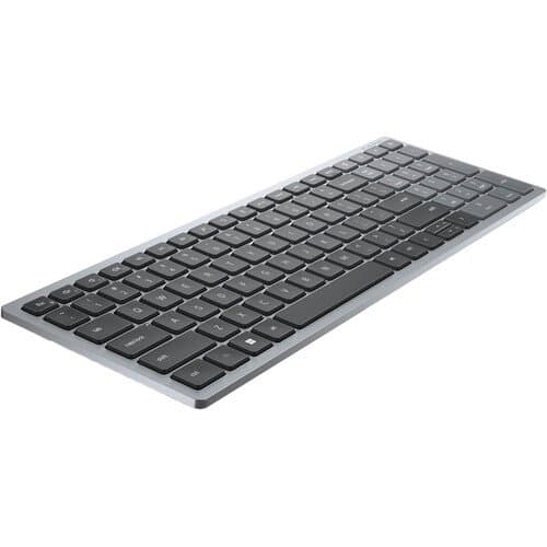 Dell KB740 Compact Multi-Device Wireless Keyboard (Gray)