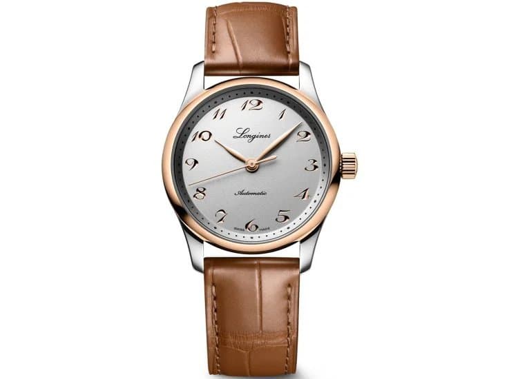 Longines Master Collection Watch 34mm with Silver Dial