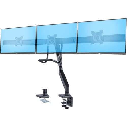 StarTech Triple-Monitor Crossbar Desk Stand for 17-27" Monitors