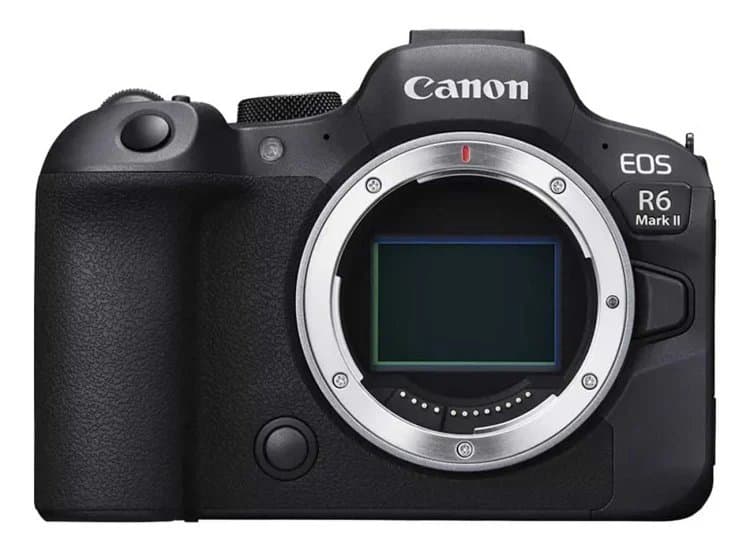 Canon EOS R6 Mark II Mirrorless Camera Body with Cropping Guide Firmware