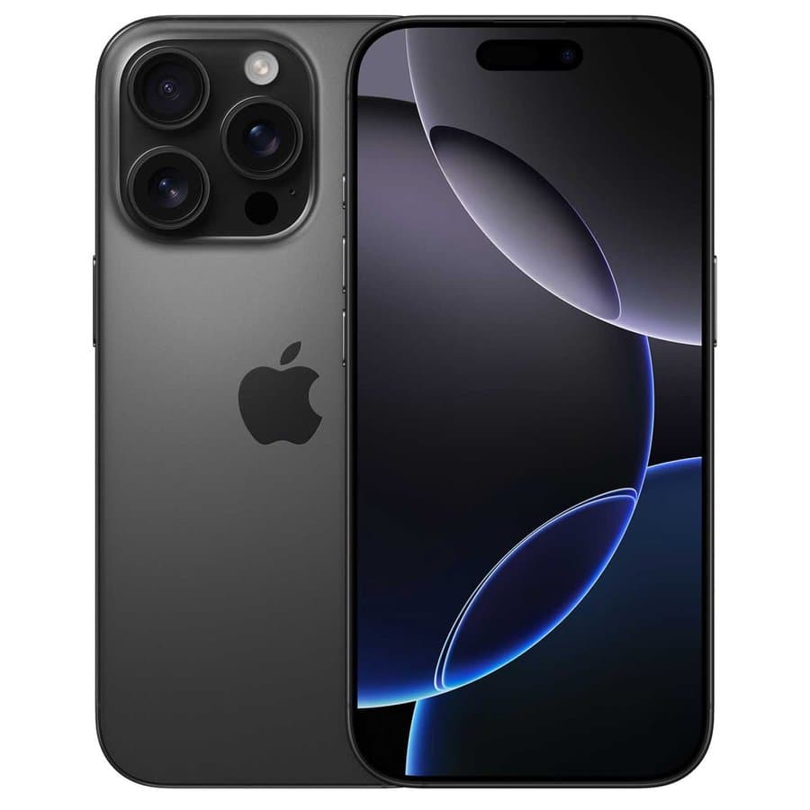 Apple iPhone 16 Pro, 1TB, Black Titanium