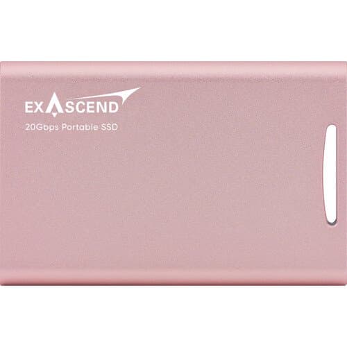 Exascend 1TB Element USB 3.2 Gen 2x2 Portable SSD (Rose Gold)