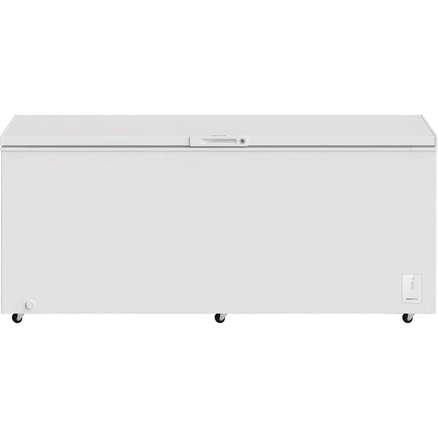 Frigidaire 83 in. 24.9 cu. ft. Garage-Ready Chest Freezer-White