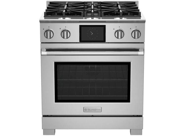 BlueStar 30" Dual Fuel Range Stainless Steel