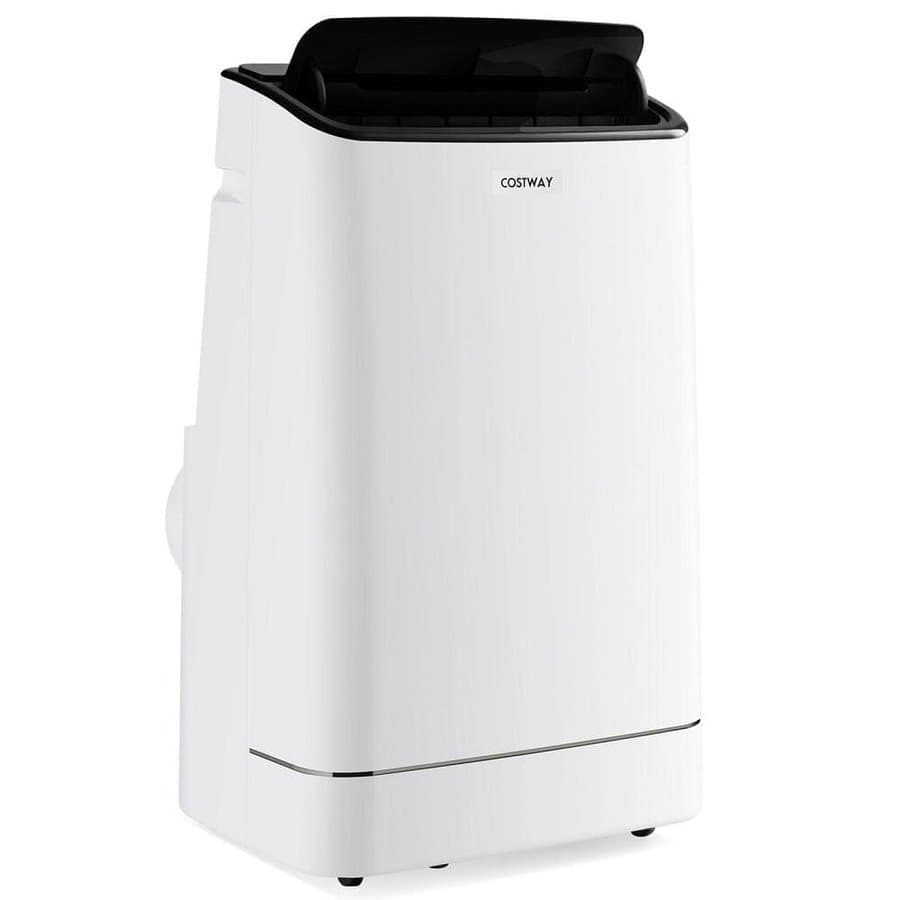 10800 BTU(DOE) Portable Air Conditioner Cools 800 sq. ft. w/Heater (11500 BTU) Dehumidifier 3 Control Methods, White