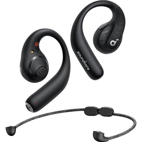 Soundcore by Anker AeroFit Pro Open-Ear Earbuds (Midnight Black)