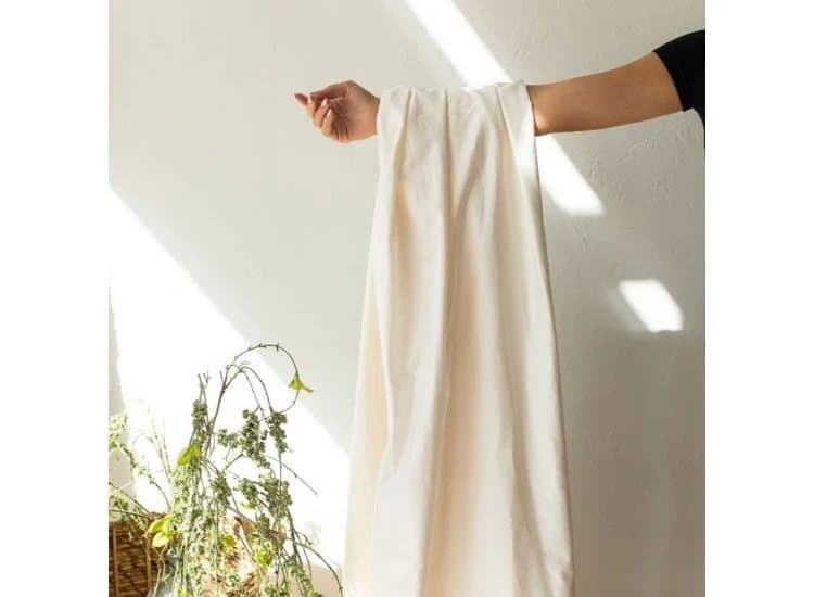 DreamFit DreamChill Enhanced Bamboo Queen Sheet Set, Ivory