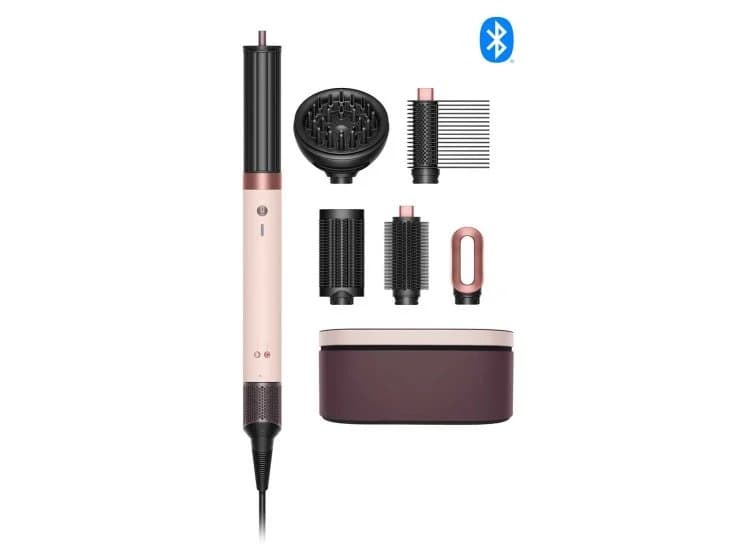 Dyson Airwrap Co-anda2x Multi-Styler & Dryer Curly+Coily, Ceramic Pink & Rose Gold