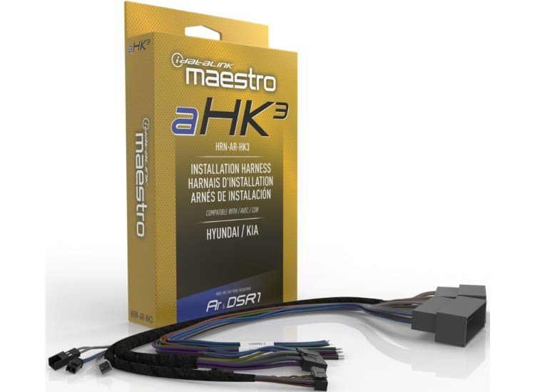 iDatalink Maestro AHK3 Plug And Play T-Harness For Select Hyundai & Kia Vehicles 2015-2020