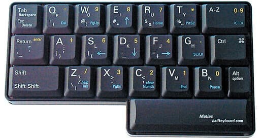 Matias Half Keyboard