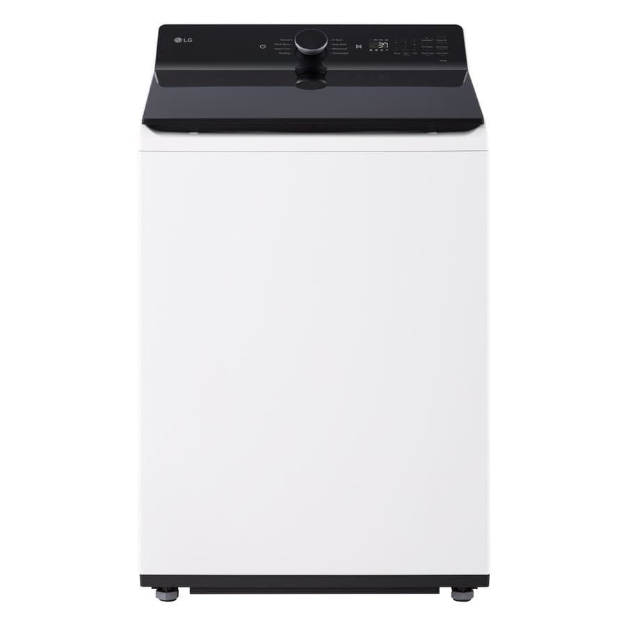 LG ColdWash Agitator Medium ( 4.3-cu ft ) Top-Load Washer ( White )