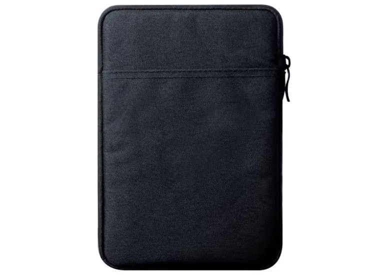 Abt 11" Canvas Tablet Sleeve Case Travel for iPad Pro 9.7-Inch and Air 1/2, Black