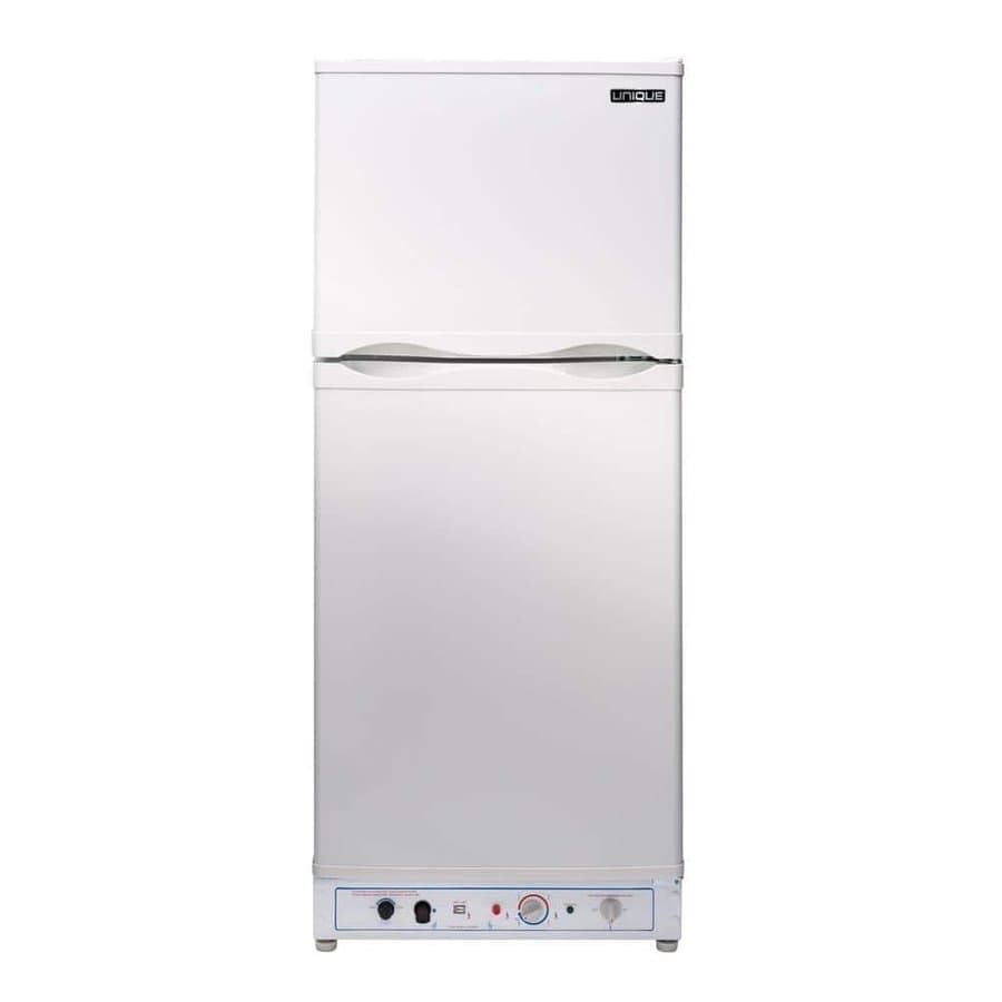 Unique Appliances Off-Grid 23.8 in. 6 cu. ft. Propane Top Freezer Refrigerator in White