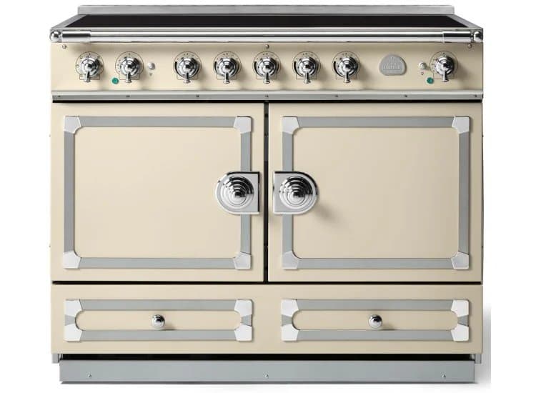 La Cornue CornuFe 110 43 In. Morning Dew With Polished Chrome Accents Induction Range - C1PP-I