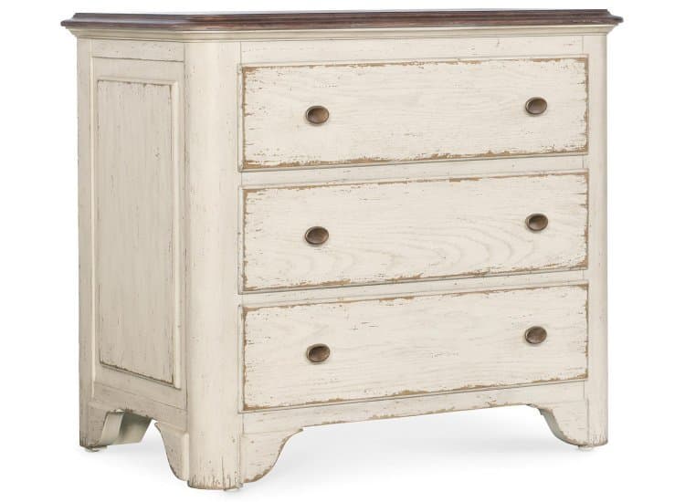 Hooker Furniture Americana Three-Drawer Nightstand, Daisy