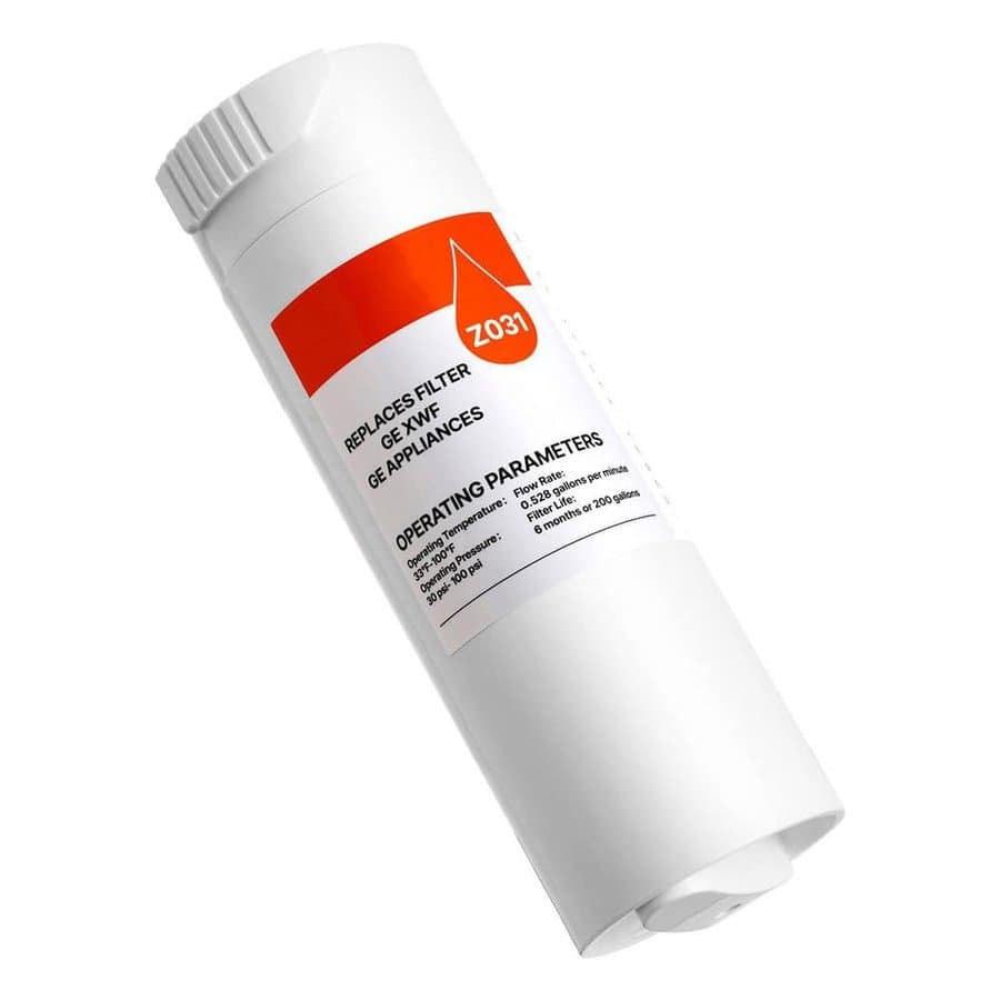 Refrigerator Water Filter Replacement Carbon Block Filtration for Clear Drinking Water EDR1RXD1 White (1-Pack)