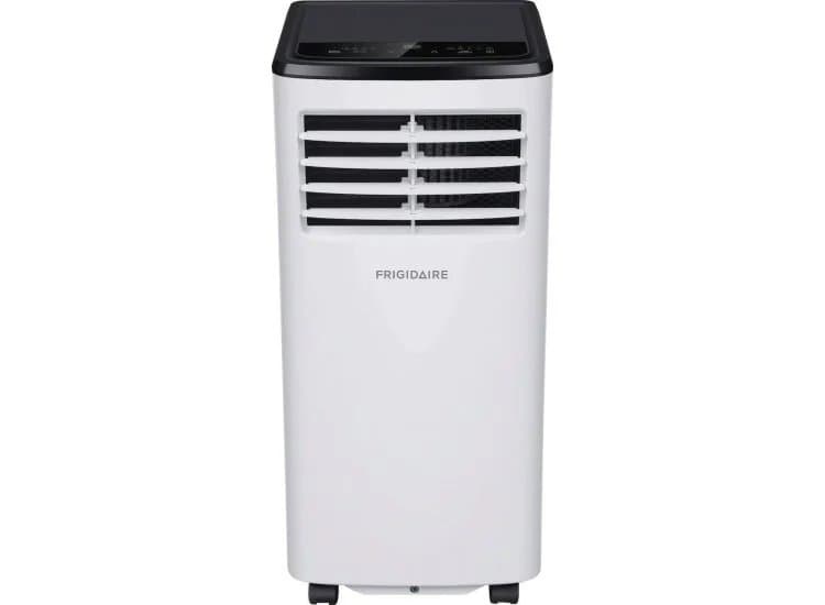 Frigidaire 8,000 BTU ASHRAE (5,500 BTU DOE) 115V White Portable Room Air Conditioner With Dehumidifier Mode