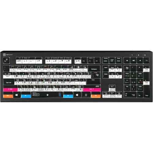 Logickeyboard Adobe Photographer ASTRA 2 Backlit Keyboard (Windows, US English)
