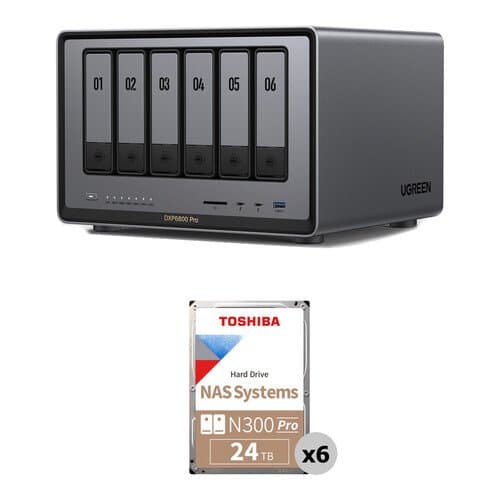 UGREEN NASync DXP6800 Pro 6-Bay NAS Enclosure