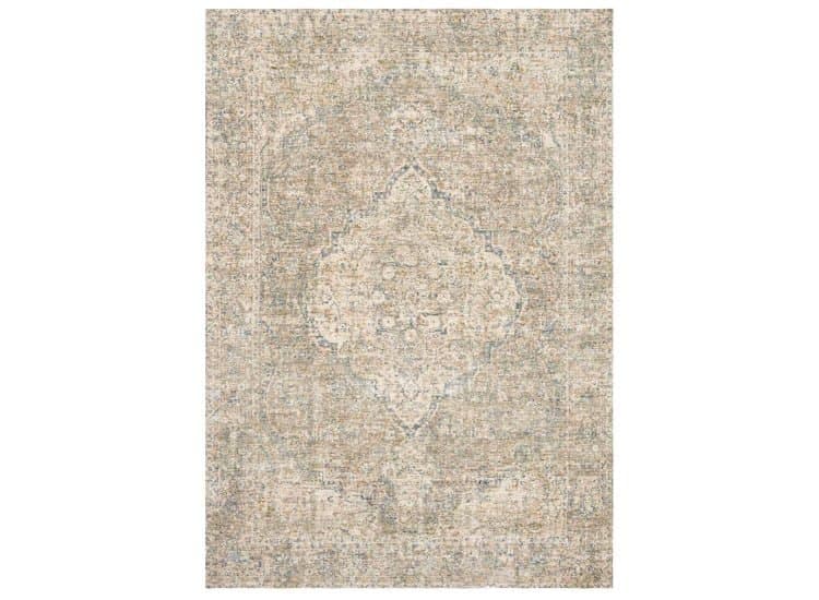 Loloi Revere Collection 7'10" x 10' Granite & Blue Rug