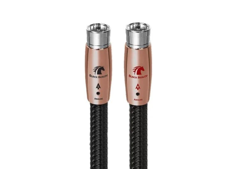 AudioQuest 3.3 Feet Black Beauty XLR Interconnect Cable (Pair)