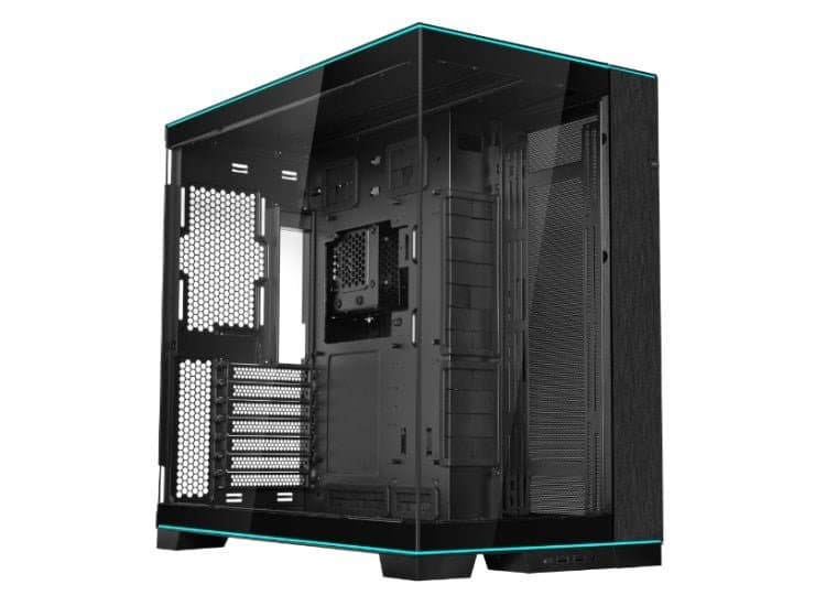 Lian Li O11D EVO RGB Computer Case Tower Chassis Medium, Black Brushed Aluminum