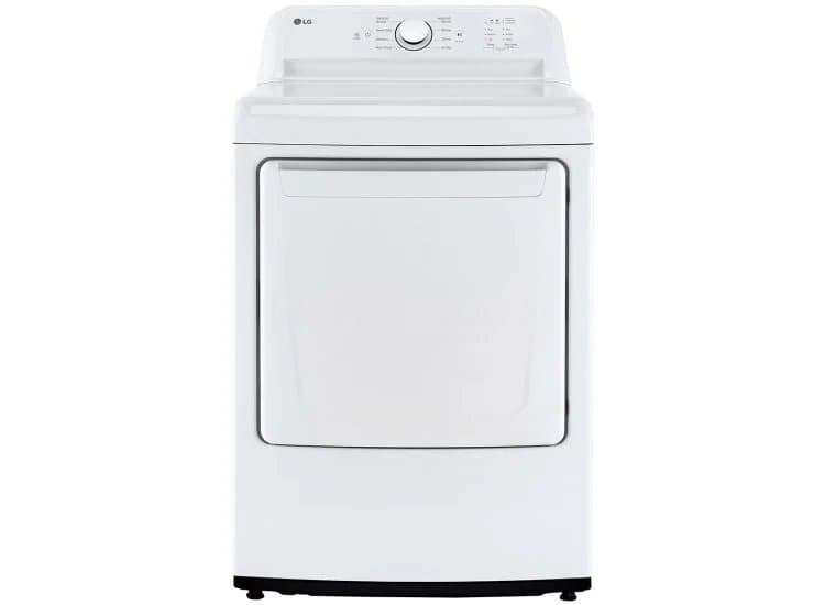 LG Gas Dryer 7.3 Cu. Ft. With Sensor Dry in White - DLG6101W