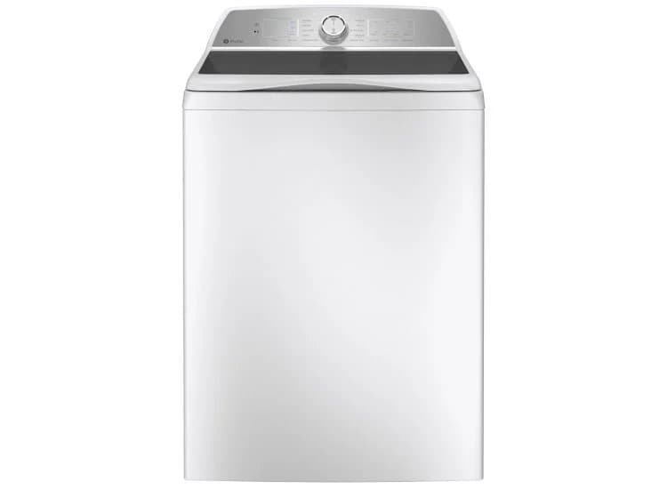 GE Profile 5 Cu. Ft. White Washer With Smarter Wash Technology And FlexDispense - PTW600BSRWS