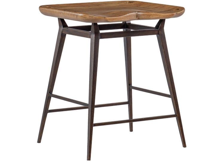Hooker Furniture Big Sky Dining Stool, Vintage Natural