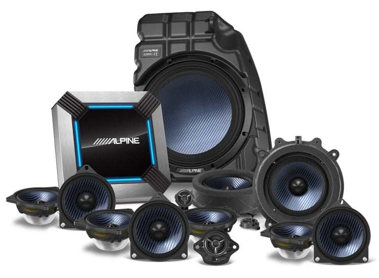 Alpine Complete Sound System Kit 13-Inch Speaker For 2022-Up Tesla Model 3