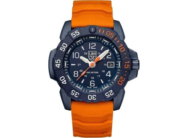 Luminox Navy SEAL Foundation 'Back to the Blue' Set Watch 45mm with Shadow Blue Dial and Two Straps