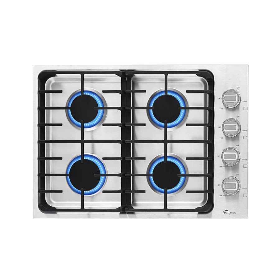 Empava 30" Silver 4 Burner Cooktop EPV-30GC33